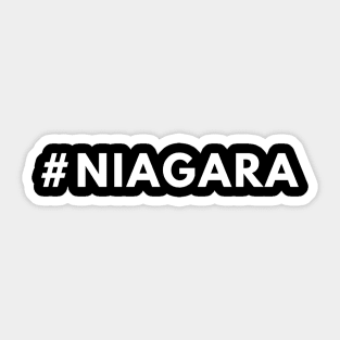 Niagara Shirt #niagara Sticker